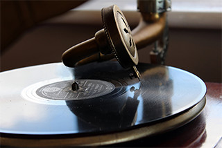 old gramophone